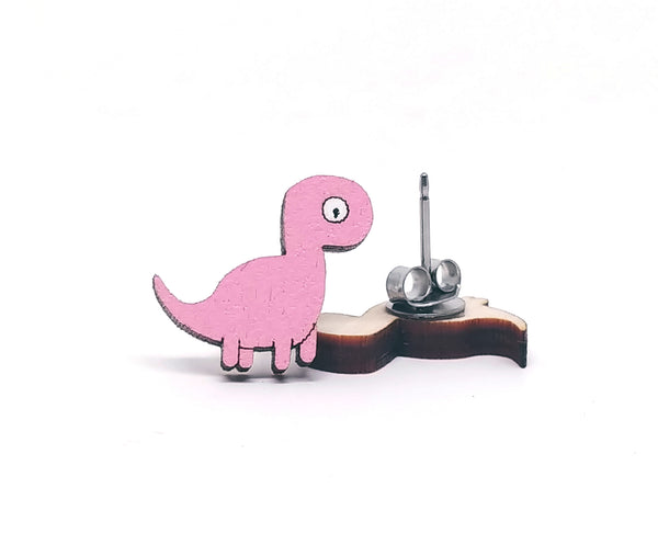 Long Neck the Brachiosaurus Earrings