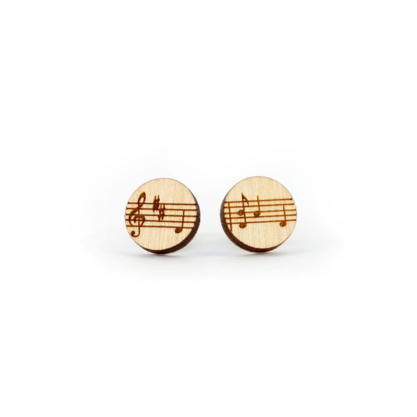 Music Note Earrings