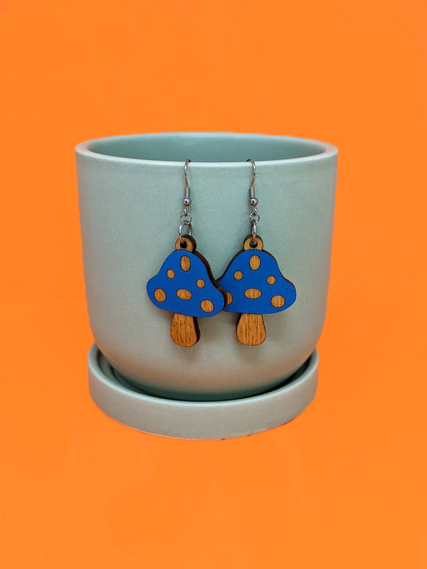 Mushroom Dangle Earrings