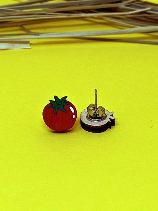 Tomato Earring