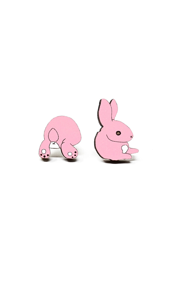Bunny Butt Earrings