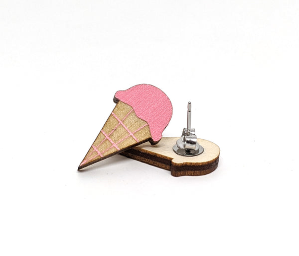 Ice Cream Cone Earrings