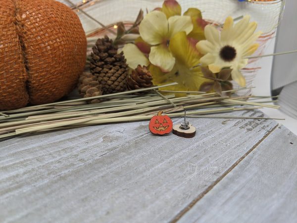 Jack-o-Lantern Earrings