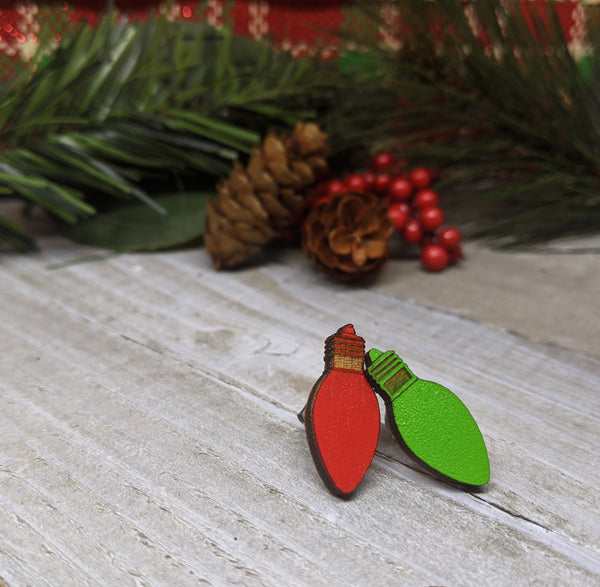 Christmas Bulb Earrings