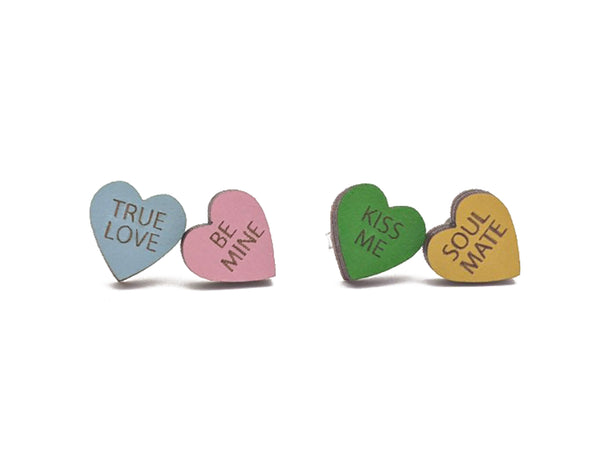 Candy Hearts Earrings