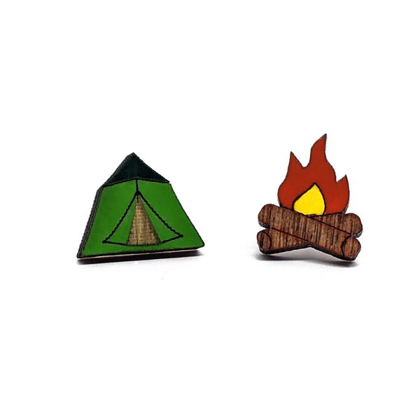 Camping Earrings