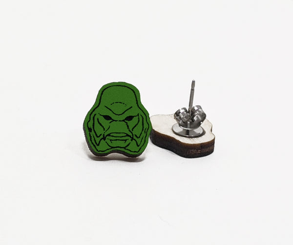 Lagoon Monster Stud Earrings