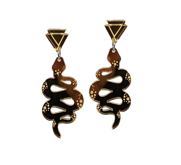 Snake Dangle Earrings