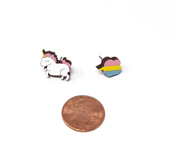 Unicorn Fart Earrings