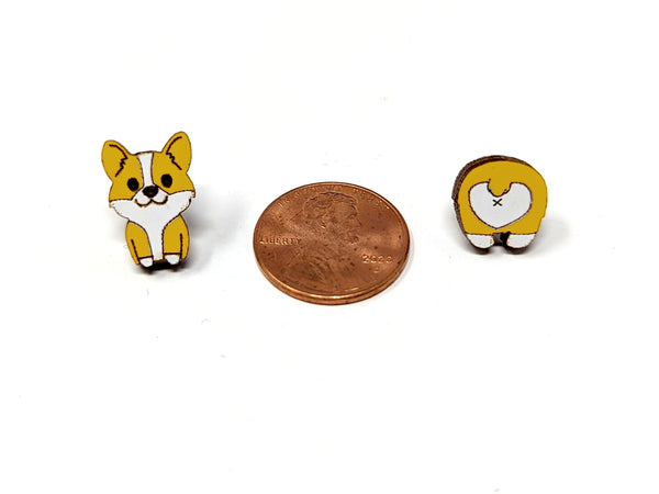 Corgi Butt Earrings