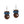 Load image into Gallery viewer, Nerd Owl Dangle Earring

