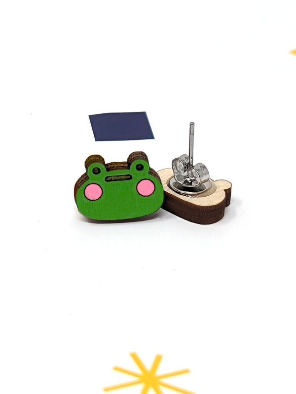Frog Earrings
