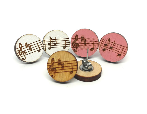 Music Note Earrings