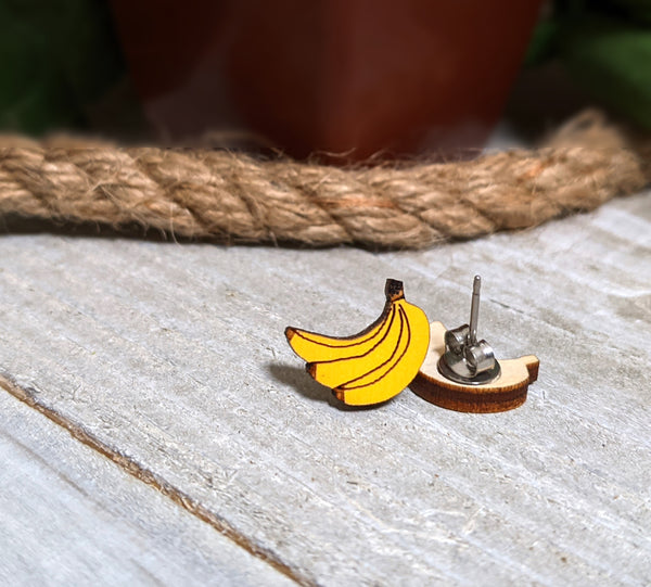 Banana Earrings