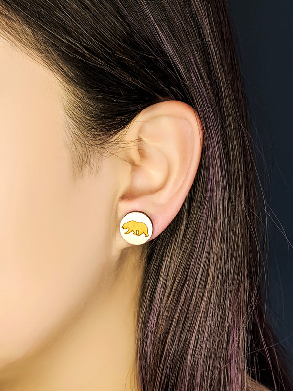 Bear Earrings