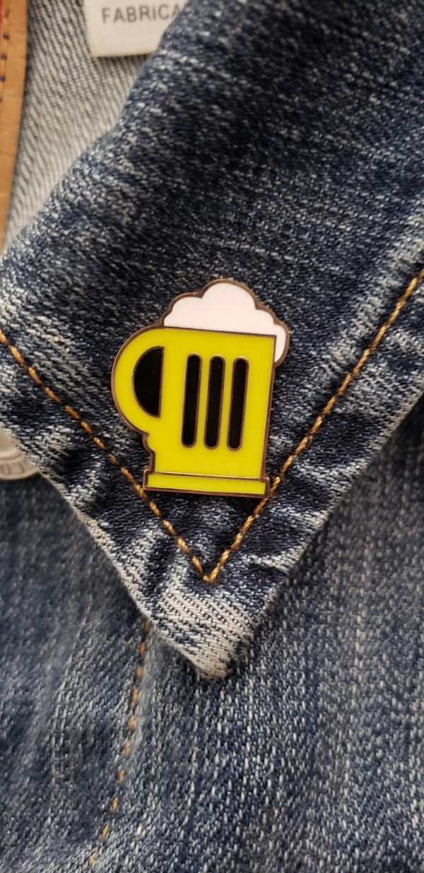 Beer Mug Enamel Pin