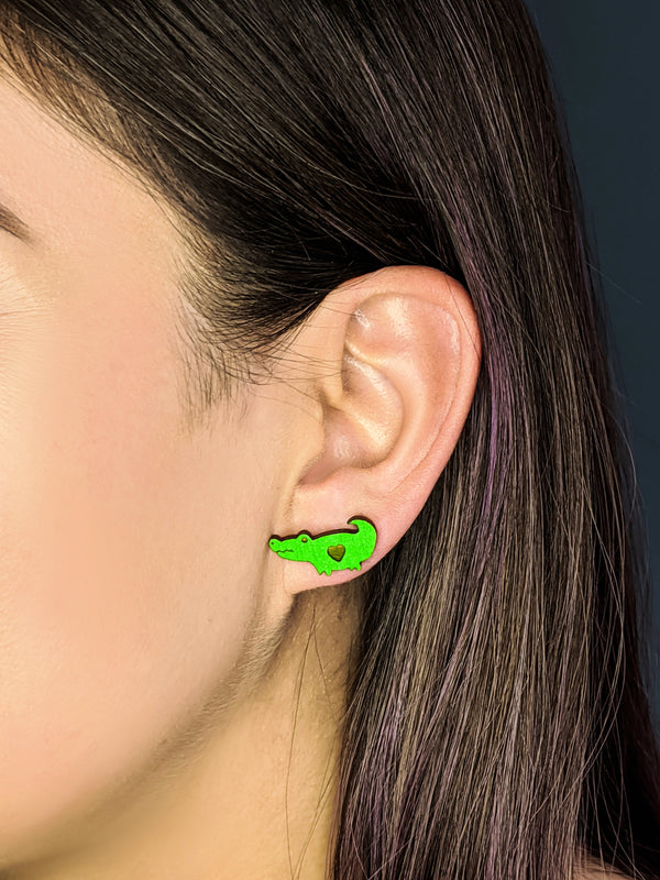 Cute Gator Earrings