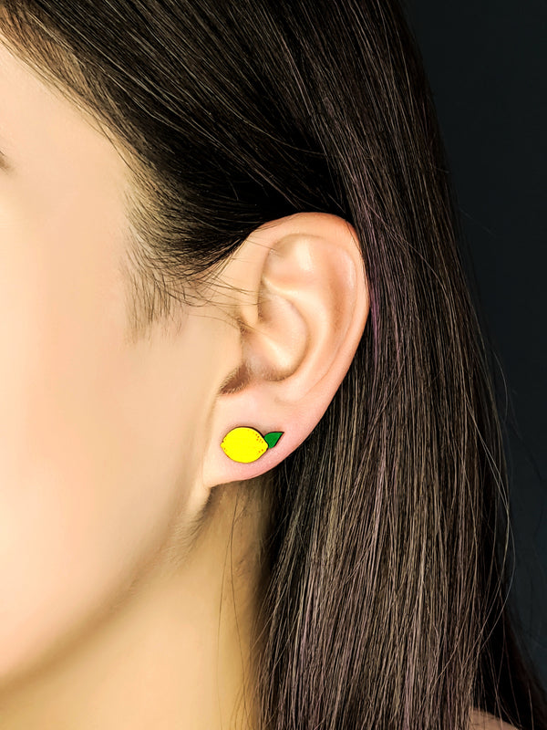 Lemon Earrings